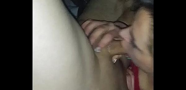  Sexy cock sucker alicia throating big cock finger up my ass cumming hard nice and heavy load down my cock